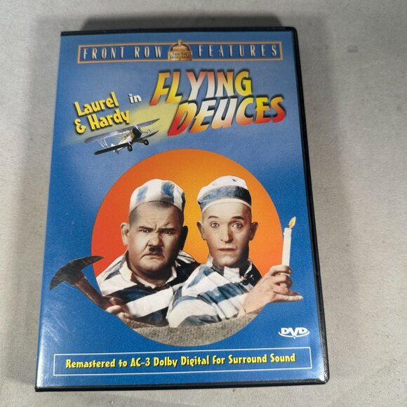 Laurel And Hardy Flying Deuces DVD 2002 Comedy Front Row Features AC3 Dolby - Picture 1 of 3